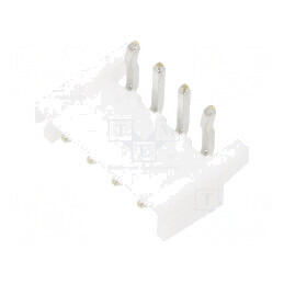 Conector cablu-placă soclu tată EH 2,5mm PIN 4 THT 250V 3A | Electronic-mag.ro | Componente Electronice