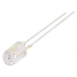 Lampa LED ovală portocalie 4,7x5,7mm 4200-5800mcd 40/70° 20mA | Electronic-mag.ro | Componente Electronice