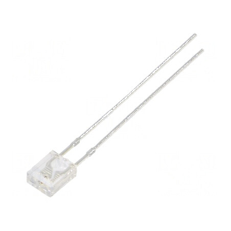LED portocalie dreptunghiulară 2x4x5mm 750÷1120mcd 100° 20mA | Electronic-mag.ro | Componente Electronice