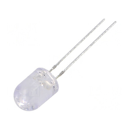 LED 8mm portocalie 10000÷12000mcd 30° convex | Electronic-mag.ro | Componente Electronice