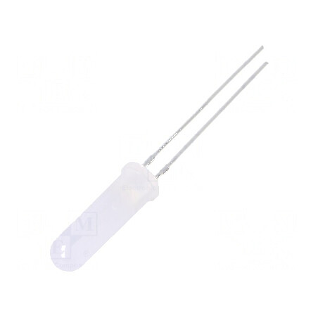 LED 5mm galben 68-100mcd 140° convex | Electronic-mag.ro | Componente Electronice