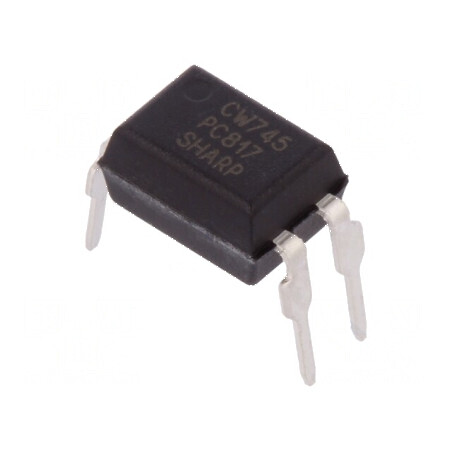 Optocuplor THT DIP4 cu 5kV izolație și 80V Uce | Electronic-mag.ro | Componente Electronice
