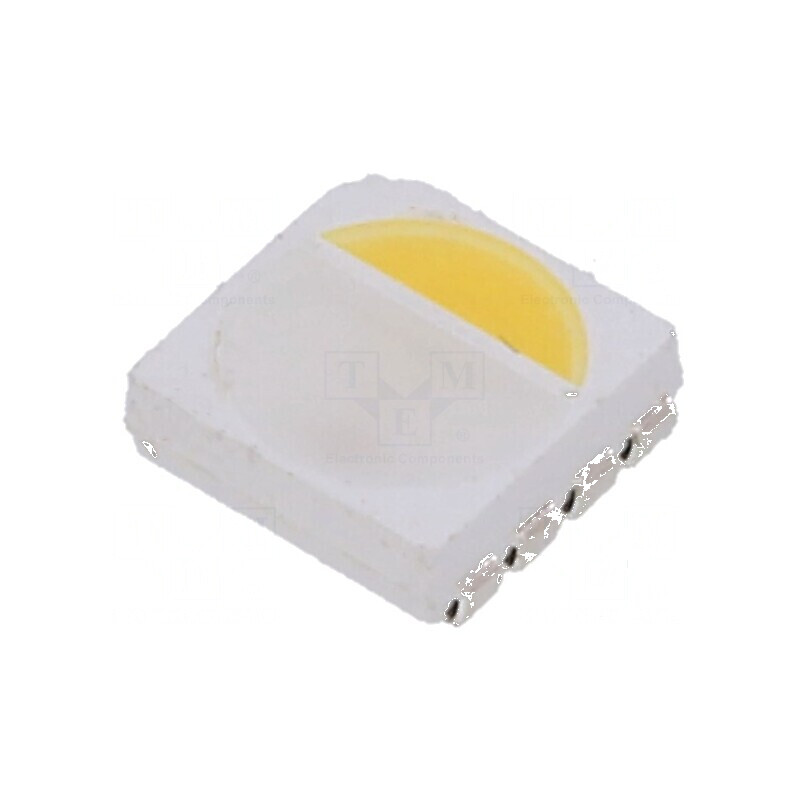LED RGBW 20mA 115° λd: 465-470nm, 521-526nm, 619-624nm | Electronic-mag.ro | Componente Electronice