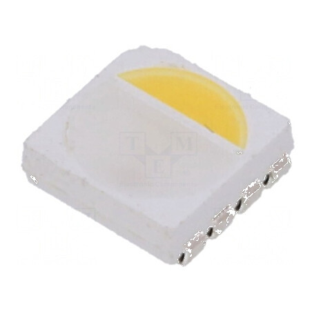 LED RGBW 20mA 115° λd: 465-470nm, 521-526nm, 619-624nm | Electronic-mag.ro | Componente Electronice