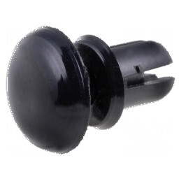 Diblu poliamidă 4mm negru UL94V-2 | Electronic-mag.ro | Componente Electronice