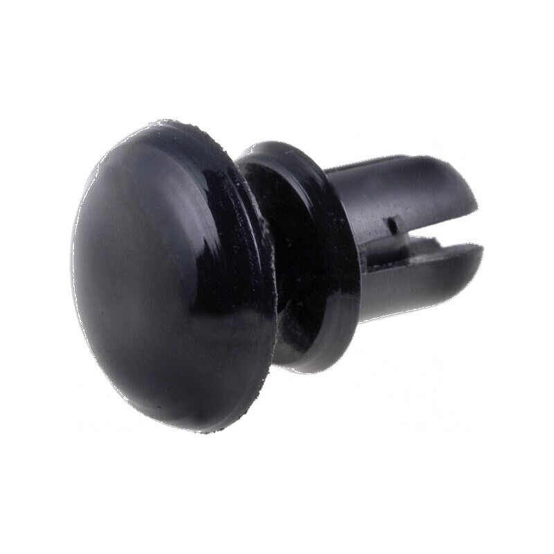 Diblu poliamidă 4mm negru UL94V-2 | Electronic-mag.ro | Componente Electronice
