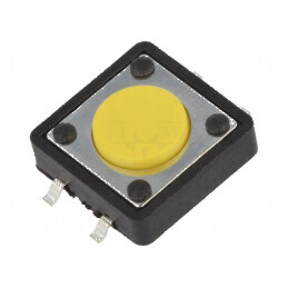 Microîntrerupător TACT SPST-NO 0,05A/12VDC SMT Poz: 2 | Electronic-mag.ro | Componente Electronice