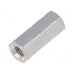Piuliță distanțieră filetată M3 12mm hexagonală | Electronic-mag.ro | Componente Electronice