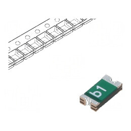 Siguranţă polimerică PTC 1A 100A 0ZCJ 1206 | Electronic-mag.ro | Componente Electronice