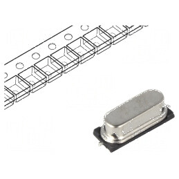 Rezonator cuarț 12MHz ±30ppm 20pF SMD HC49SMD | Electronic-mag.ro | Componente Electronice