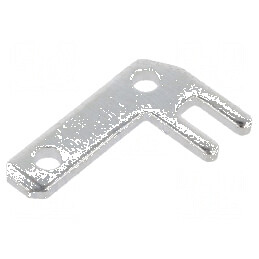 Terminal plat 2,8mm 0,8mm tată THT alamă cositorit | Electronic-mag.ro | Componente Electronice