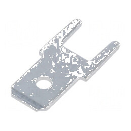 Terminal plat 4,8mm 0,5mm THT bronz cositorit drept | Electronic-mag.ro | Componente Electronice