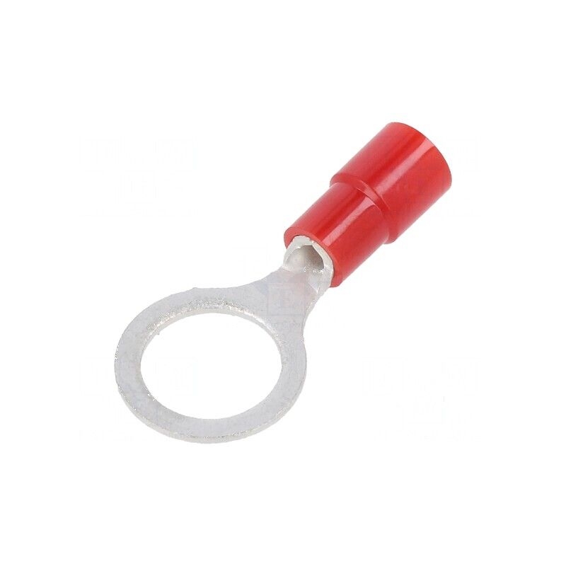 Vârf inelar M8 Ø 8,4mm, 0,3-1,65mm², crimpat pe cablu izolat | Electronic-mag.ro | Componente Electronice Vârf inelar M8 Ø 8,4mm, 0,3-1,65mm², crimpat pe cablu izolat | Electronic-mag.ro | Componente Electronice