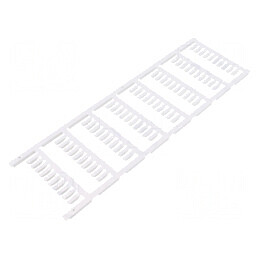 Markere poliamidă 66 albă 1,7-2,1mm -40÷100°C cu împingere | Electronic-mag.ro | Componente Electronice