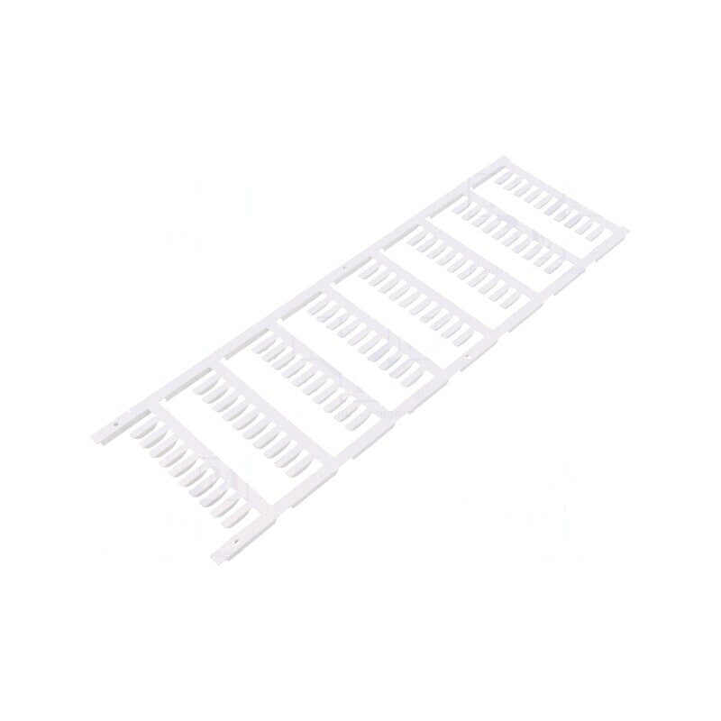 Markere poliamidă 66 albă 1,7-2,1mm -40÷100°C cu împingere | Electronic-mag.ro | Componente Electronice
