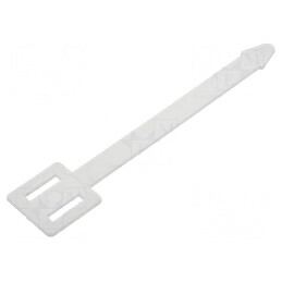 Etichetă poliamidă naturală -40÷85°C cu orificiu 4,7mm | Electronic-mag.ro | Componente Electronice