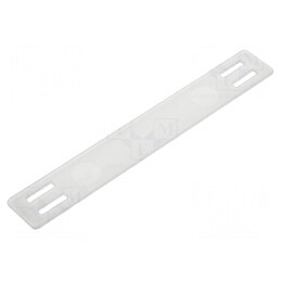 Etichetă poliamidă naturală W: 9mm, temperatură -40÷85°C | Electronic-mag.ro | Componente Electronice