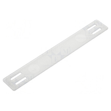 Etichetă poliamidă naturală W: 9mm, temperatură -40÷85°C | Electronic-mag.ro | Componente Electronice