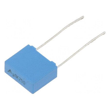Condensator poliester 0,1uF 160VAC 250VDC 7,5mm THT ±10% | Electronic-mag.ro | Componente Electronice