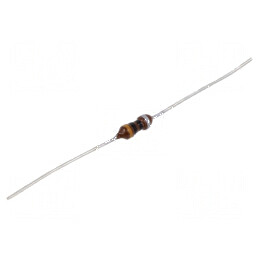 Inductor ferită THT 10uH 680mA 0,49Ω Ø4x9,2mm ±10% 35MHz | Electronic-mag.ro | Componente Electronice