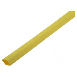 Manșon termocontractabil 2:1 3,2mm L: 1m galben | Electronic-mag.ro | Componente Electronice