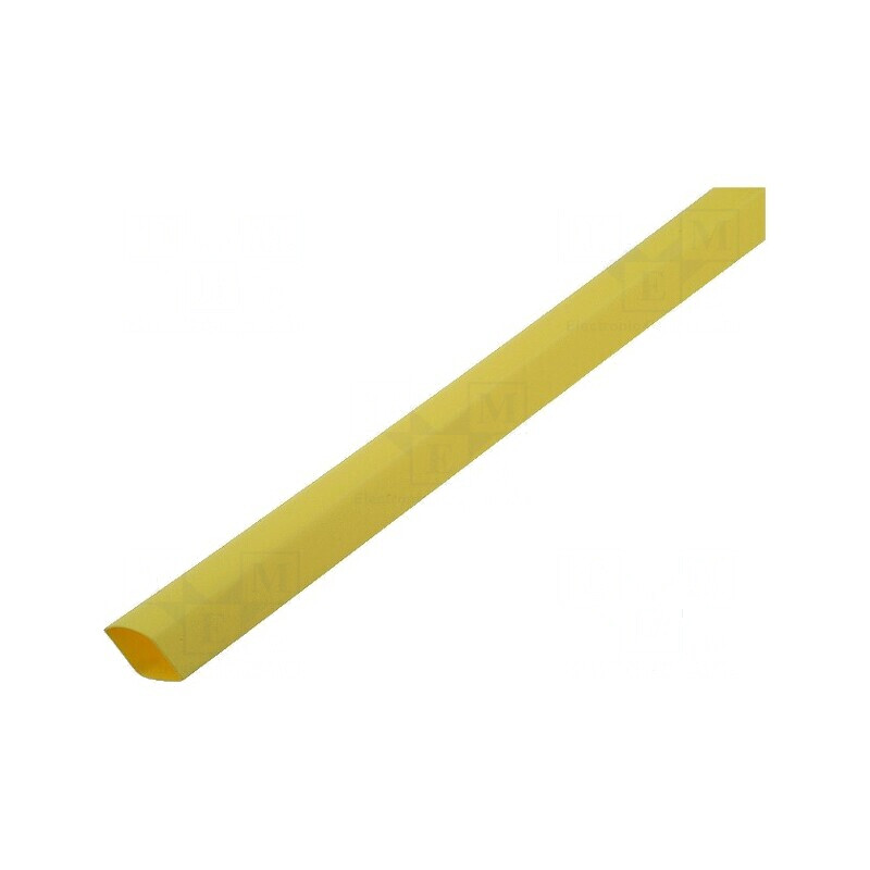 Manșon termocontractabil 2:1 3,2mm L: 1m galben | Electronic-mag.ro | Componente Electronice