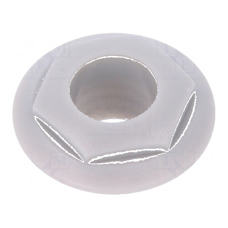 Piuliță cu filet exterior Jack S4 gri | Electronic-mag.ro | Componente Electronice
