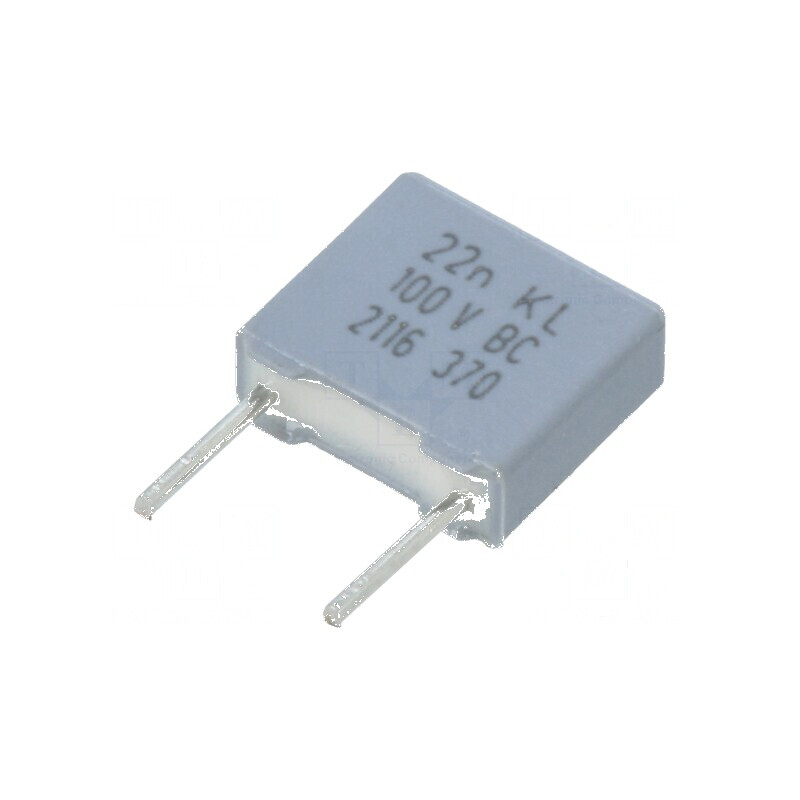 Condensator polipropilenă 22nF THT ±10% 5mm 100VDC 63VAC | Electronic-mag.ro | Componente Electronice Condensator polipropilenă 22nF THT ±10% 5mm 100VDC 63VAC | Electronic-mag.ro | Componente Electronice