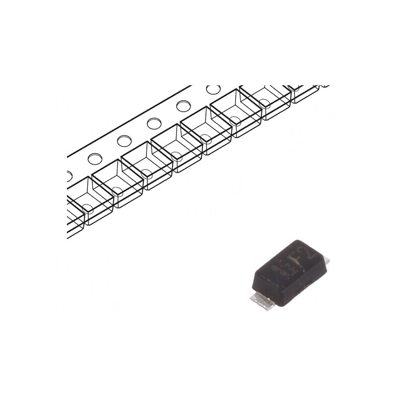 Diodă SMD 800V 500mA 100ns S-FLAT Ufmax 2,2V | Electronic-mag.ro | Componente Electronice Diodă SMD 800V 500mA 100ns S-FLAT Ufmax 2,2V | Electronic-mag.ro | Componente Electronice