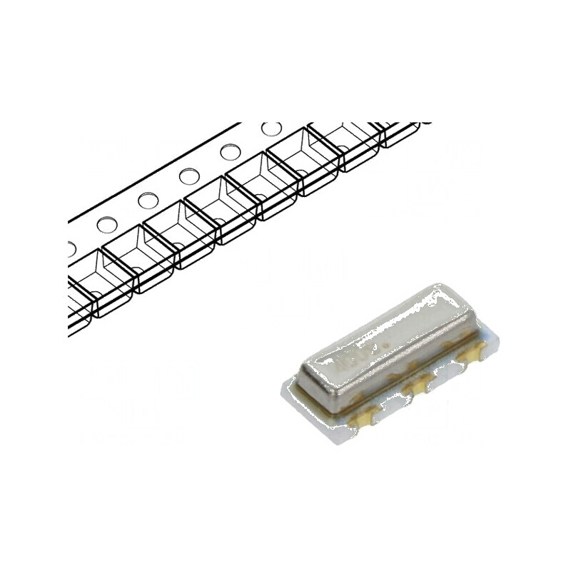 Rezonator ceramic SMD 4MHz 4,5x2x1,15mm ±0,5% -20÷80°C | Electronic-mag.ro | Componente Electronice Rezonator ceramic SMD 4MHz 4,5x2x1,15mm ±0,5% -20÷80°C | Electronic-mag.ro | Componente Electronice