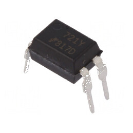 Optocuplor THT 5kV 1 Canal OUT Tranzistori CTR 300-600% 5mA | Electronic-mag.ro | Componente Electronice