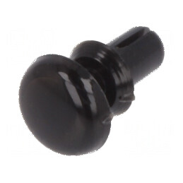 Diblu poliamidă 3,2mm x 2,1mm negru | Electronic-mag.ro | Componente Electronice