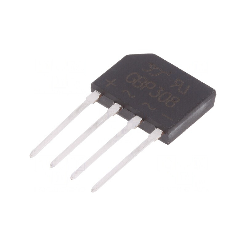 Punte redresoare monofazată Urmax 800V 3A 90A plată | Electronic-mag.ro | Componente Electronice
