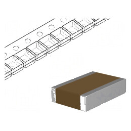 Condensator ceramic MLCC 10uF 35V X6S ±10% SMD 1206 | Electronic-mag.ro | Componente Electronice
