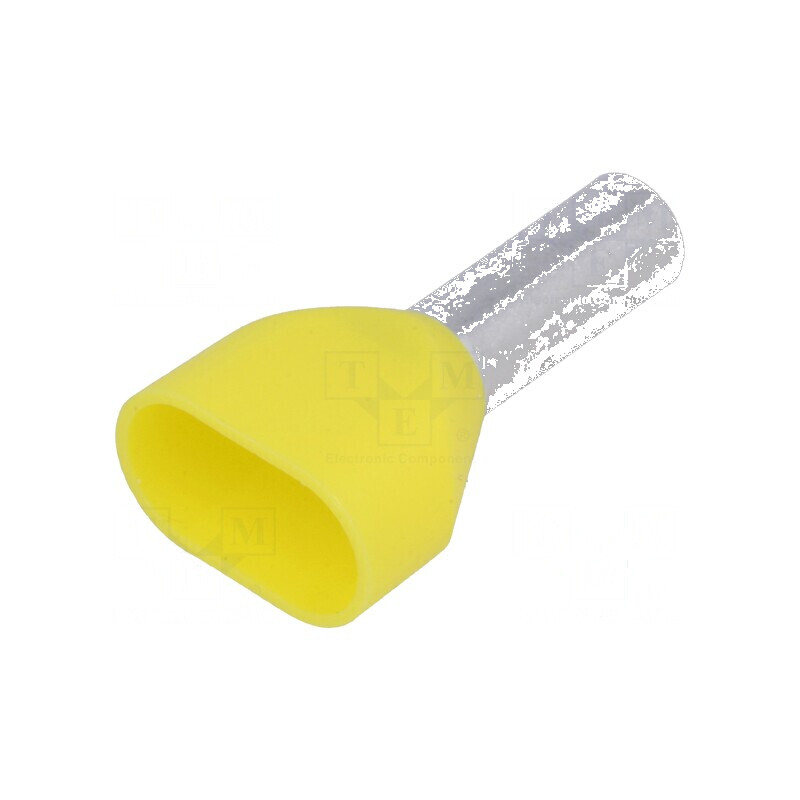 Vârf tub de capăt izolată dublă cupru 6mm2 12mm cositorit | Electronic-mag.ro | Componente Electronice Vârf tub de capăt izolată dublă cupru 6mm2 12mm cositorit | Electronic-mag.ro | Componente Electronice