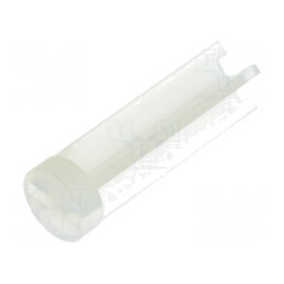 Bucșă de distanțare LED 6mm pentru LED-uri de 5mm, Lungime 19,1mm | Electronic-mag.ro | Componente Electronice