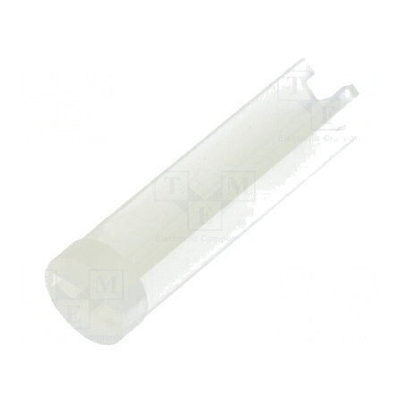 Bucșă de distanțare LED 6mm pentru LED-uri de 5mm, Lungime 22,2mm | Electronic-mag.ro | Componente Electronice