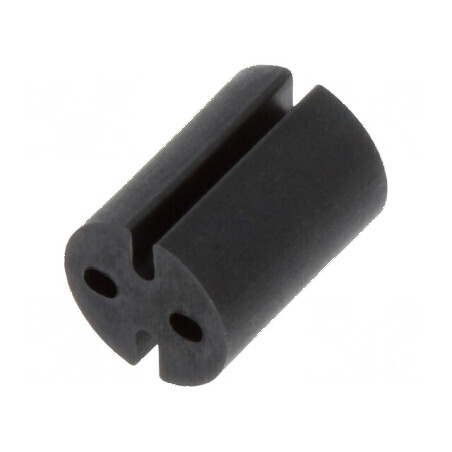 Bucșă de distanțare LED 4,8mm pentru LED 3mm, Lungime 6,4mm | Electronic-mag.ro | Componente Electronice