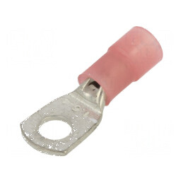 Vârf inelar tubular M4 Ø 4,2mm 0,25-1,5mm² pentru cablu crimpat | Electronic-mag.ro | Componente Electronice