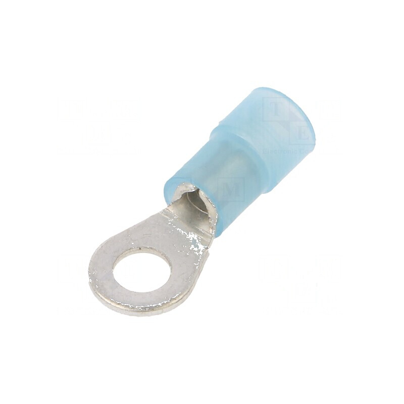 Vârf inelar M4 Ø 4,3mm pentru cablu 1,5÷2,5mm2 crimpat izolată | Electronic-mag.ro | Componente Electronice Vârf inelar M4 Ø 4,3mm pentru cablu 1,5÷2,5mm2 crimpat izolată | Electronic-mag.ro | Componente Electronice