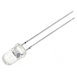 Fototranzistor 5mm cu lentilă transparentă, λp max 940nm, 30V, unghi 30° | Electronic-mag.ro | Componente Electronice