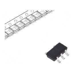Buffer digital non-inversor CMOS SMD TSOP5 VHC 1 canal | Electronic-mag.ro | Componente Electronice