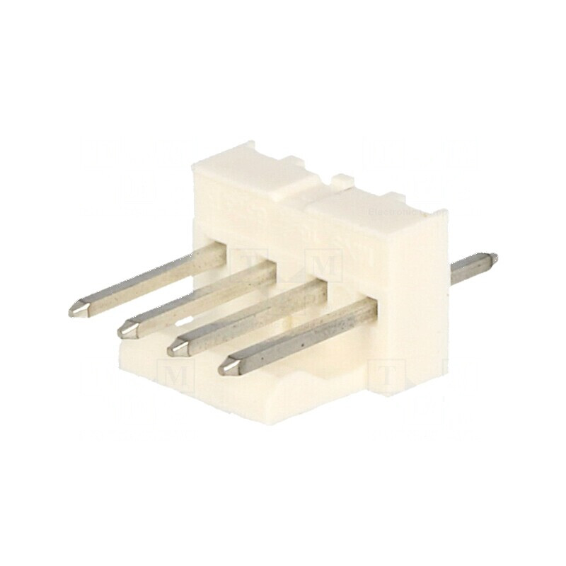 Conector cablu-placă soclu tată KK 254 2,54mm 4 pini THT alb | Electronic-mag.ro | Componente Electronice Conector cablu-placă soclu tată KK 254 2,54mm 4 pini THT alb | Electronic-mag.ro | Componente Electronice