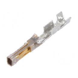 Pin mamă aurit 24AWG÷22AWG SL crimpat pe cablu în vrac | Electronic-mag.ro | Componente Electronice