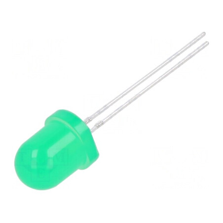 LED 8mm Verde 1000-2500mcd 45° 2.0-3.6VDC -40-85°C | Electronic-mag.ro | Componente Electronice