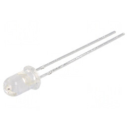 LED 5mm roșie 6000-8500mcd 16° 2VDC -40° až 85°C | Electronic-mag.ro | Componente Electronice