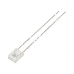 LED dreptunghiular albastru 2x4x5mm 500-750mcd 20mA | Electronic-mag.ro | Componente Electronice
