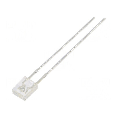 LED dreptunghiular albastru 2x4x5mm 500-750mcd 20mA | Electronic-mag.ro | Componente Electronice