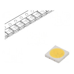 LED alb 116° 17mA 107÷117lm 3x3x5,2mm CRI 80 3030 | Electronic-mag.ro | Componente Electronice
