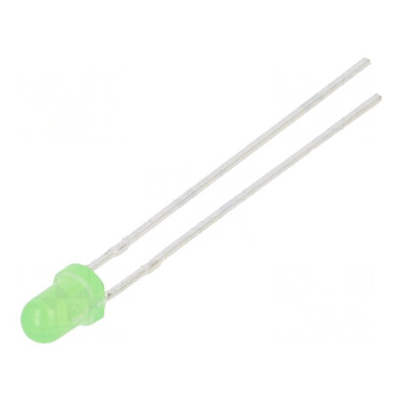 LED 3mm verde 1560mcd 40° convex | Electronic-mag.ro | Componente Electronice